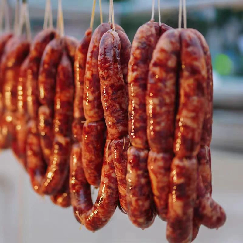 【麻辣香肠 】柴火烟熏纯肉无淀粉麻辣香肠  X