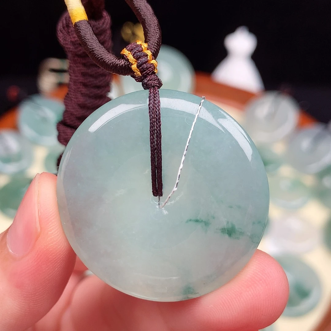 翡翠挂件未镶嵌36.6-5.6