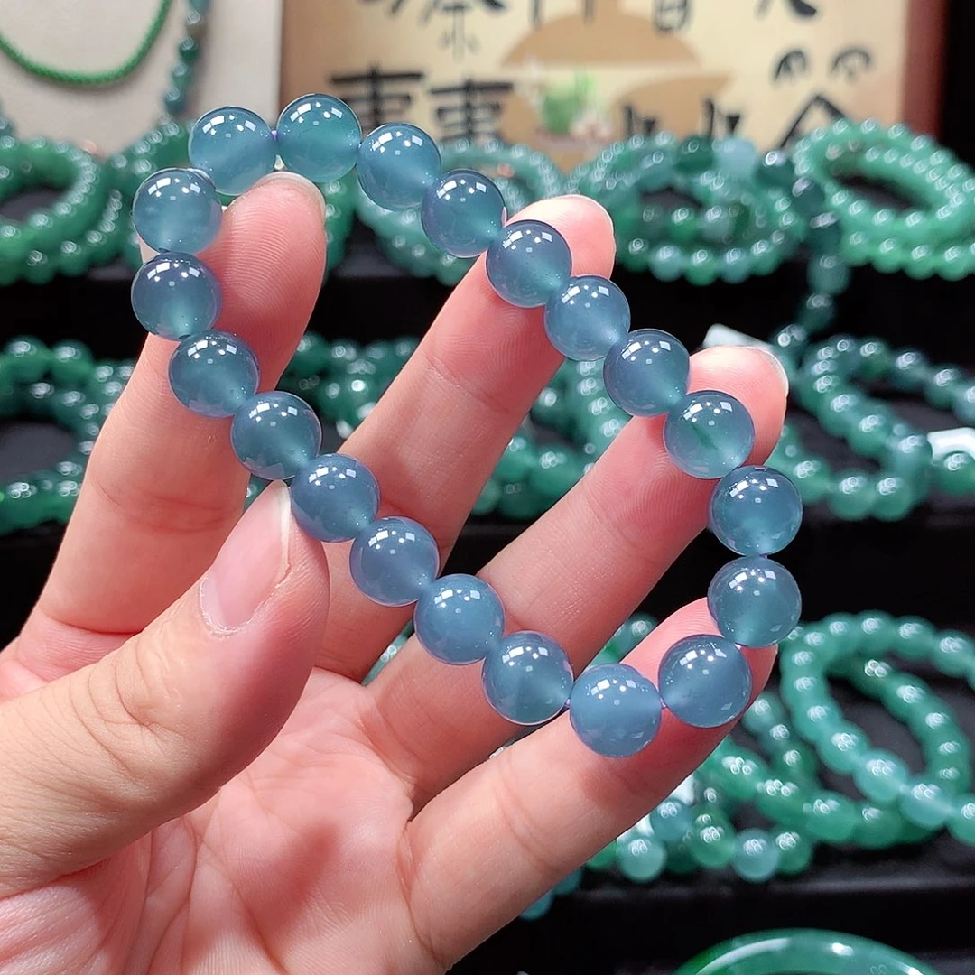 用***1翡翠未镶嵌手链卡10