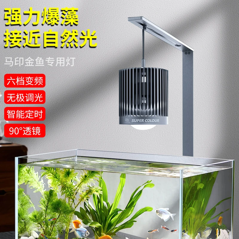 马印神灯超色筒灯专用爆藻鱼缸增艳筒灯兰寿金鱼爆藻专用筒灯