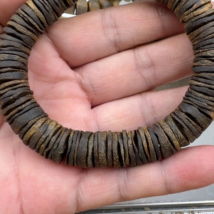 大***鱼手串沉香乌身手串20克