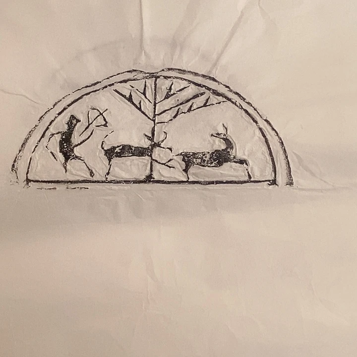 拓片用纸其他瓦当拓片
