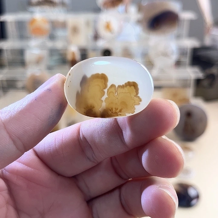 玛瑙/玉髓未镶嵌吊坠(不含链)