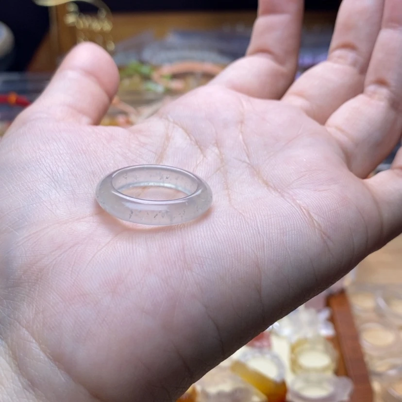 【闪购商品】玛瑙/玉髓戒指未镶嵌辜*