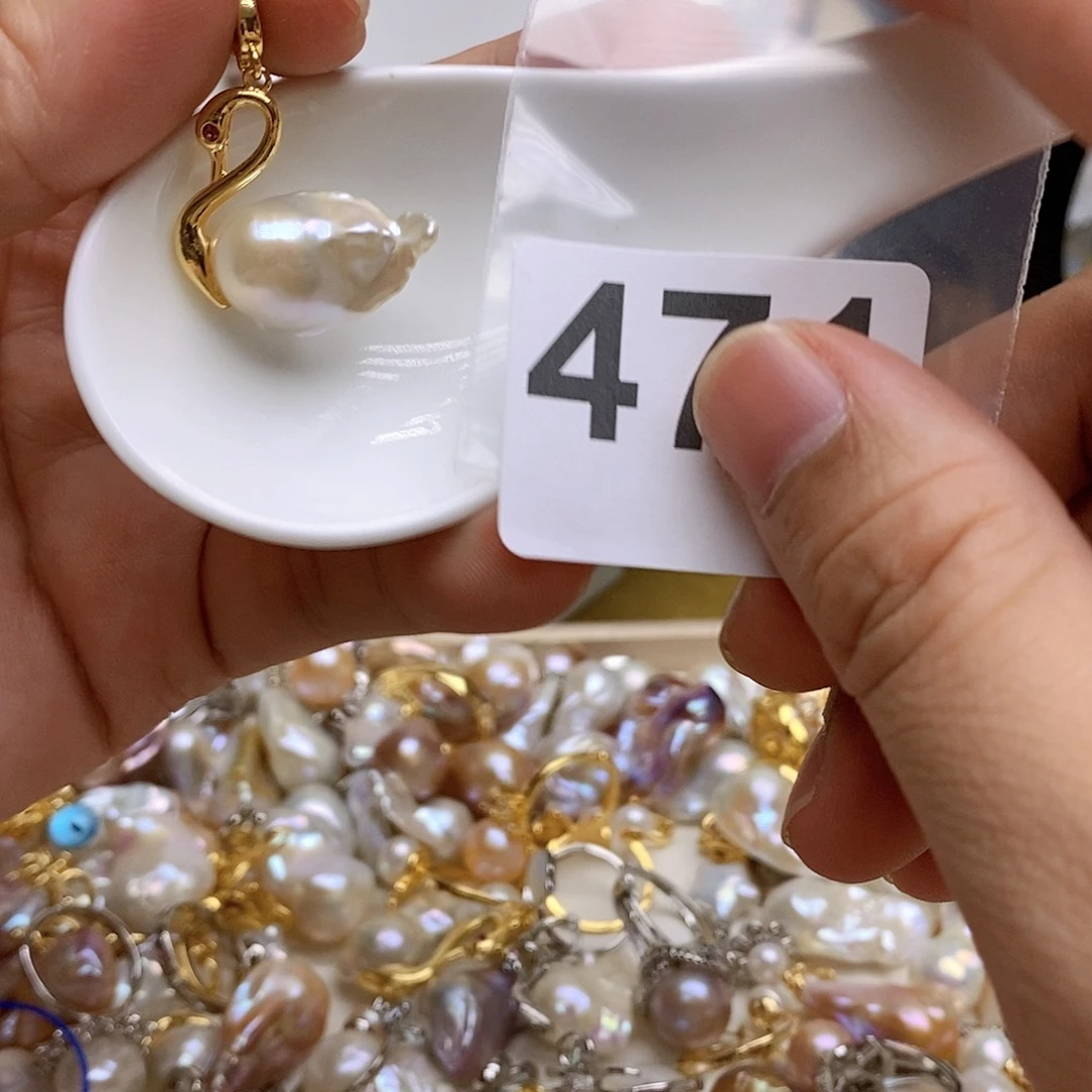 淡水珍珠未镶嵌颈饰471