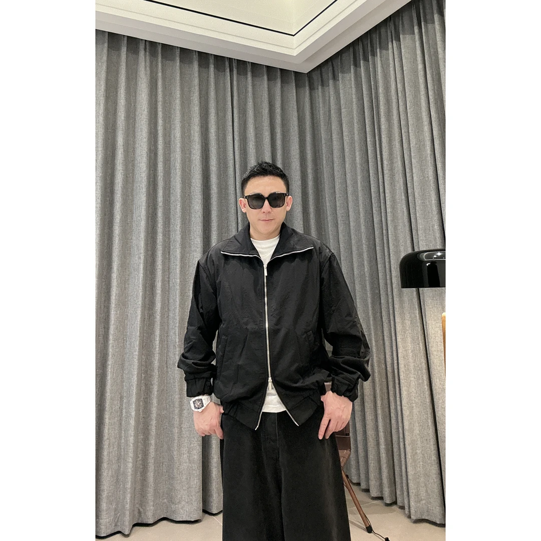 【双层夹克】2024年秋冬款日系尼龙休闲立领 男女同款夹克