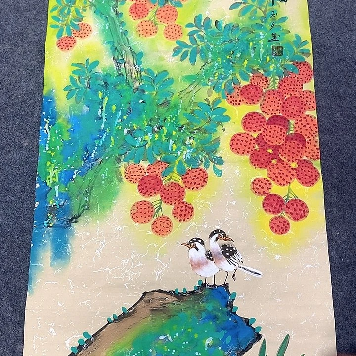 国画国画作品手绘