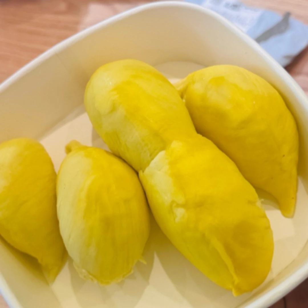 鲜榴莲肉50一斤核小肉厚榴莲同城小时达金枕