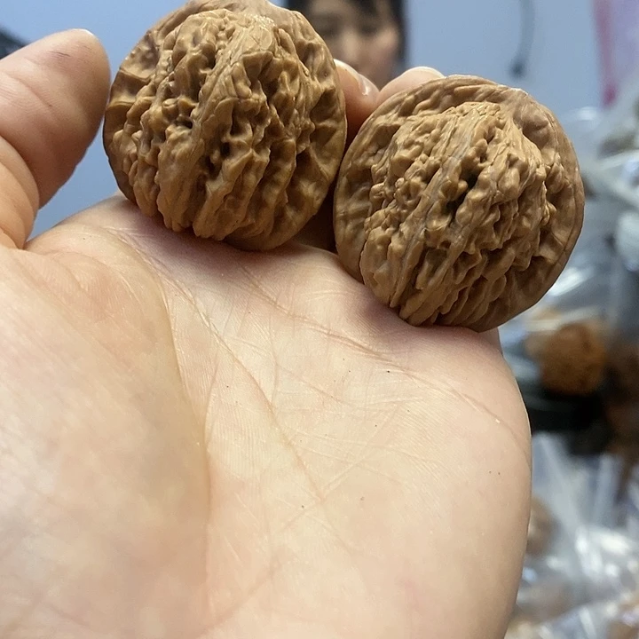 文玩核桃把件37山地楼