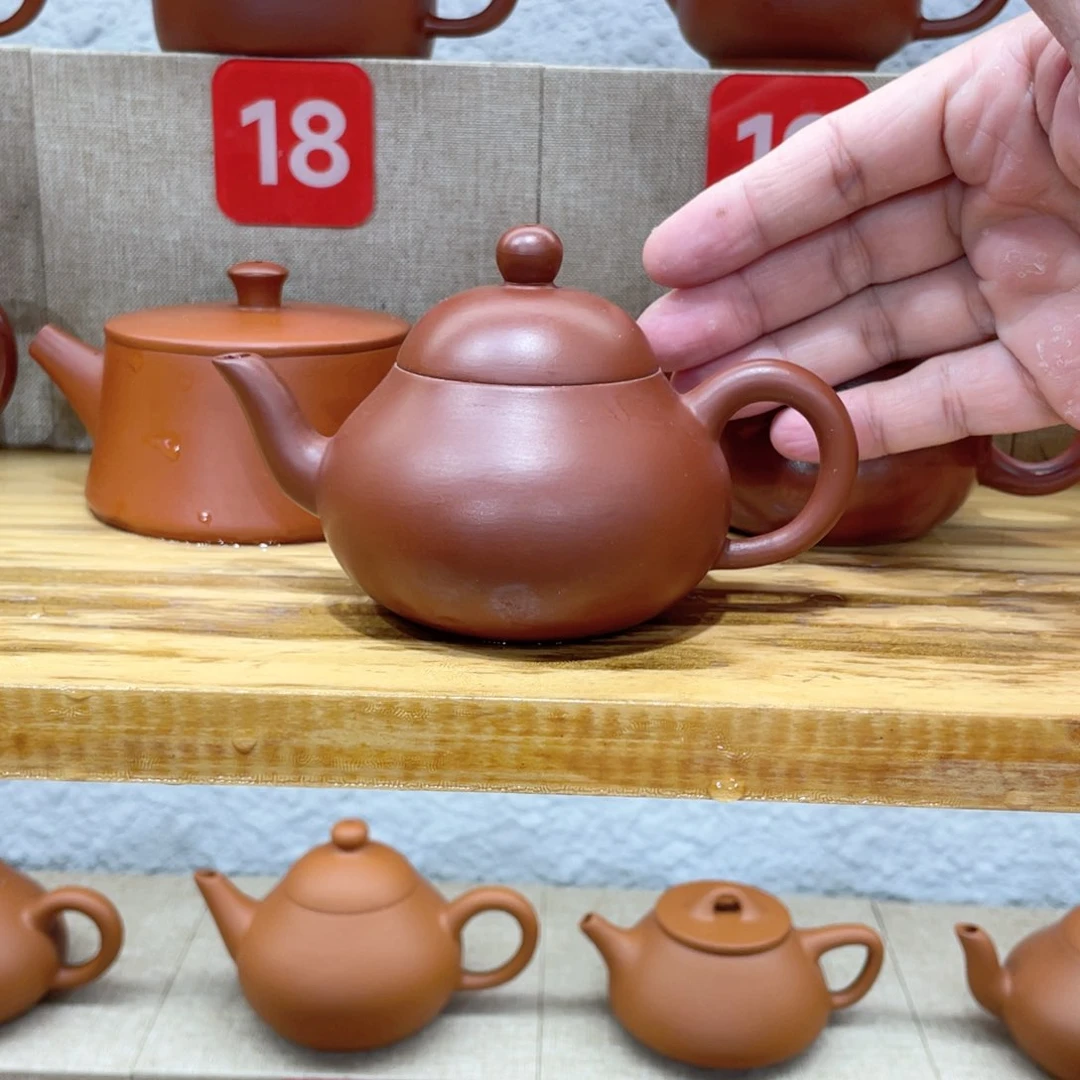 茶壶紫砂起****子梨壶130毫升