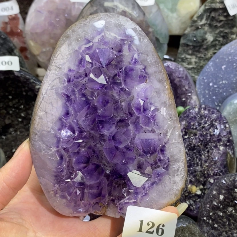 【闪购商品】未镶嵌大型摆件（非配饰）紫晶