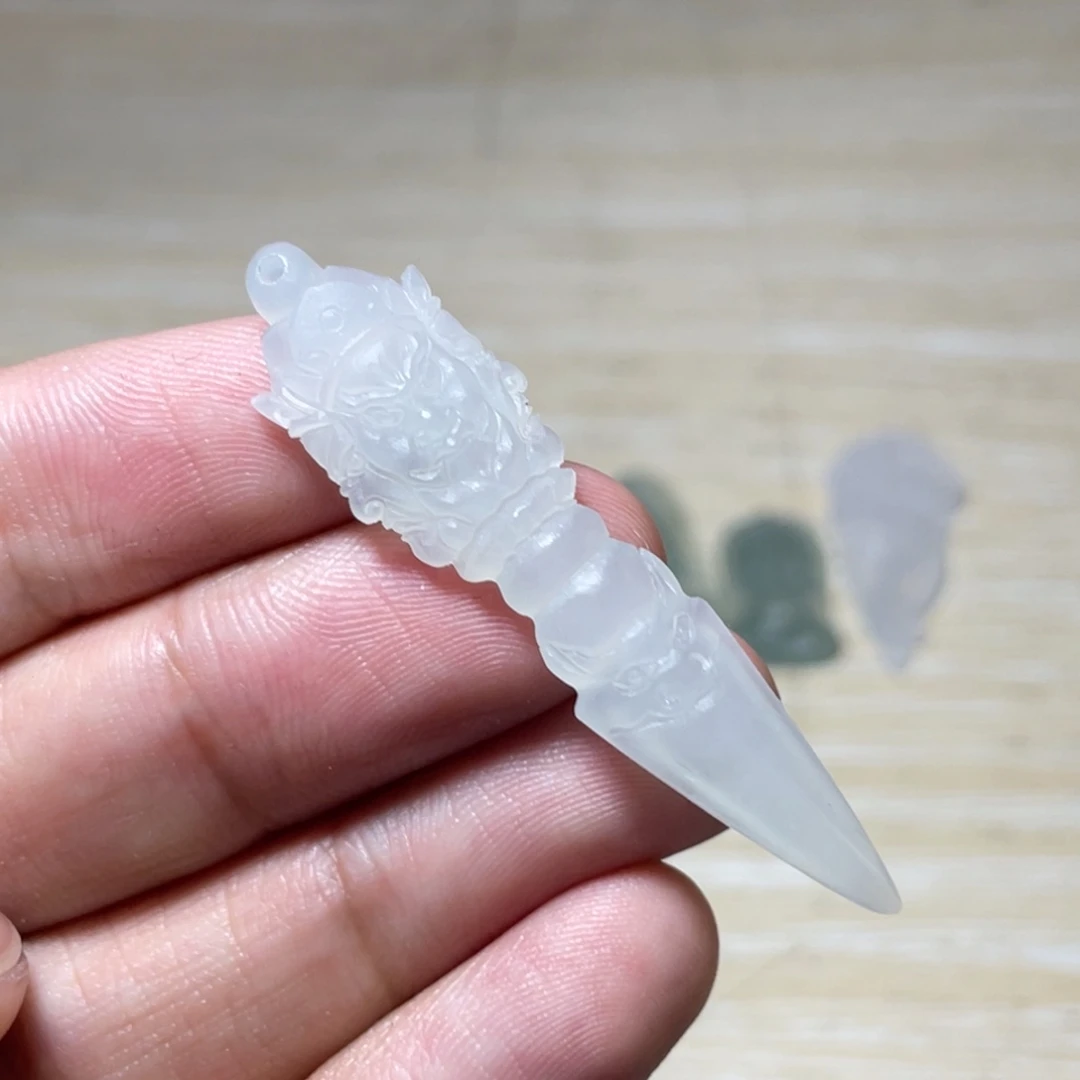 未镶嵌定制翡翠杵