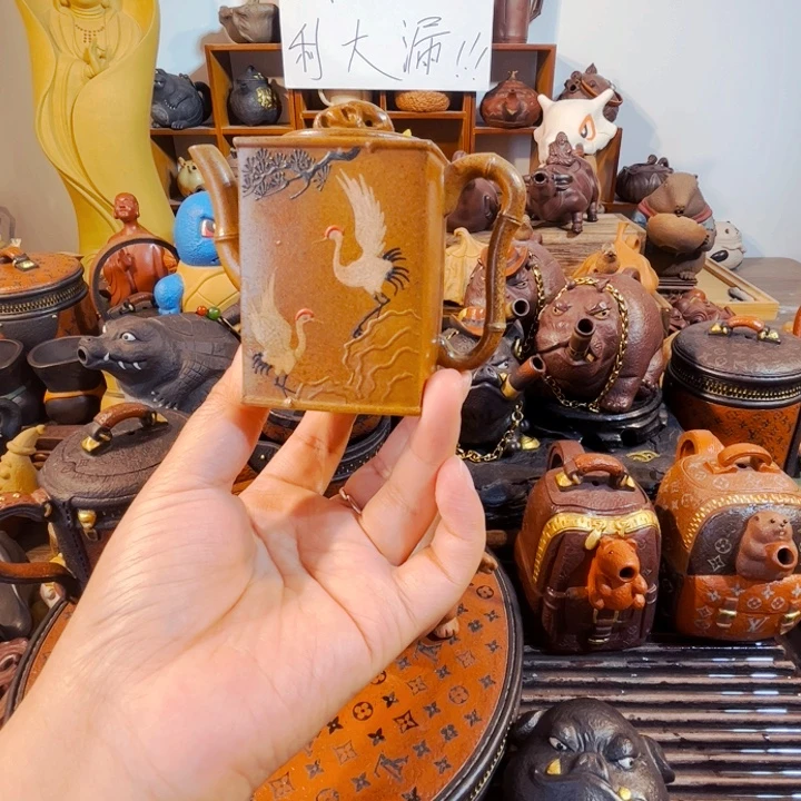 茶壶紫砂纯手工制作过程就是