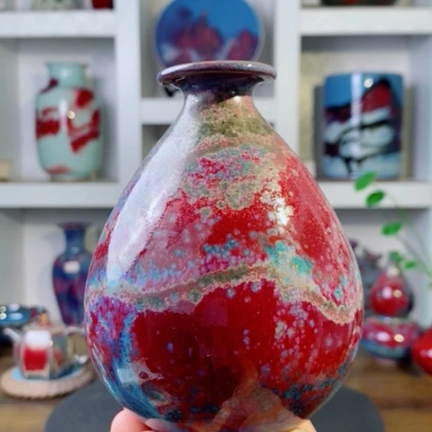 瓶禹州神后钧瓷原产地~