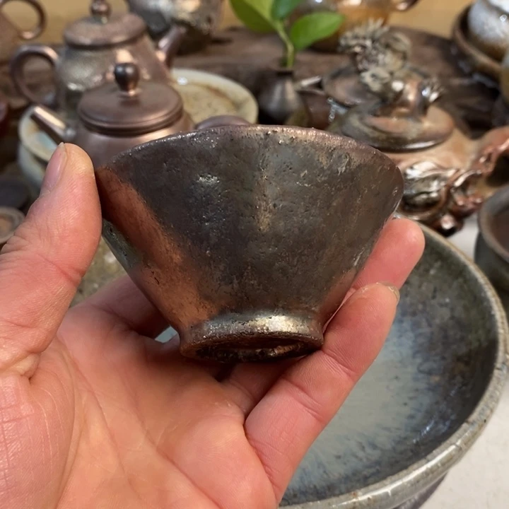 杯灯****8柴烧手工制作工艺