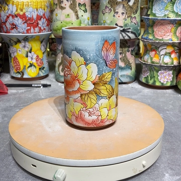 景德镇艺术手绘作品