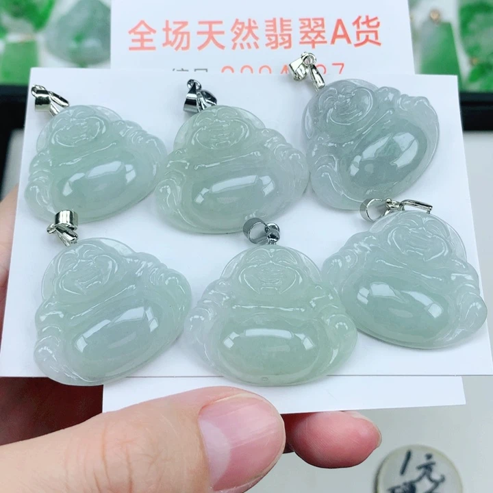 翡翠未镶嵌颈饰多样性发其1