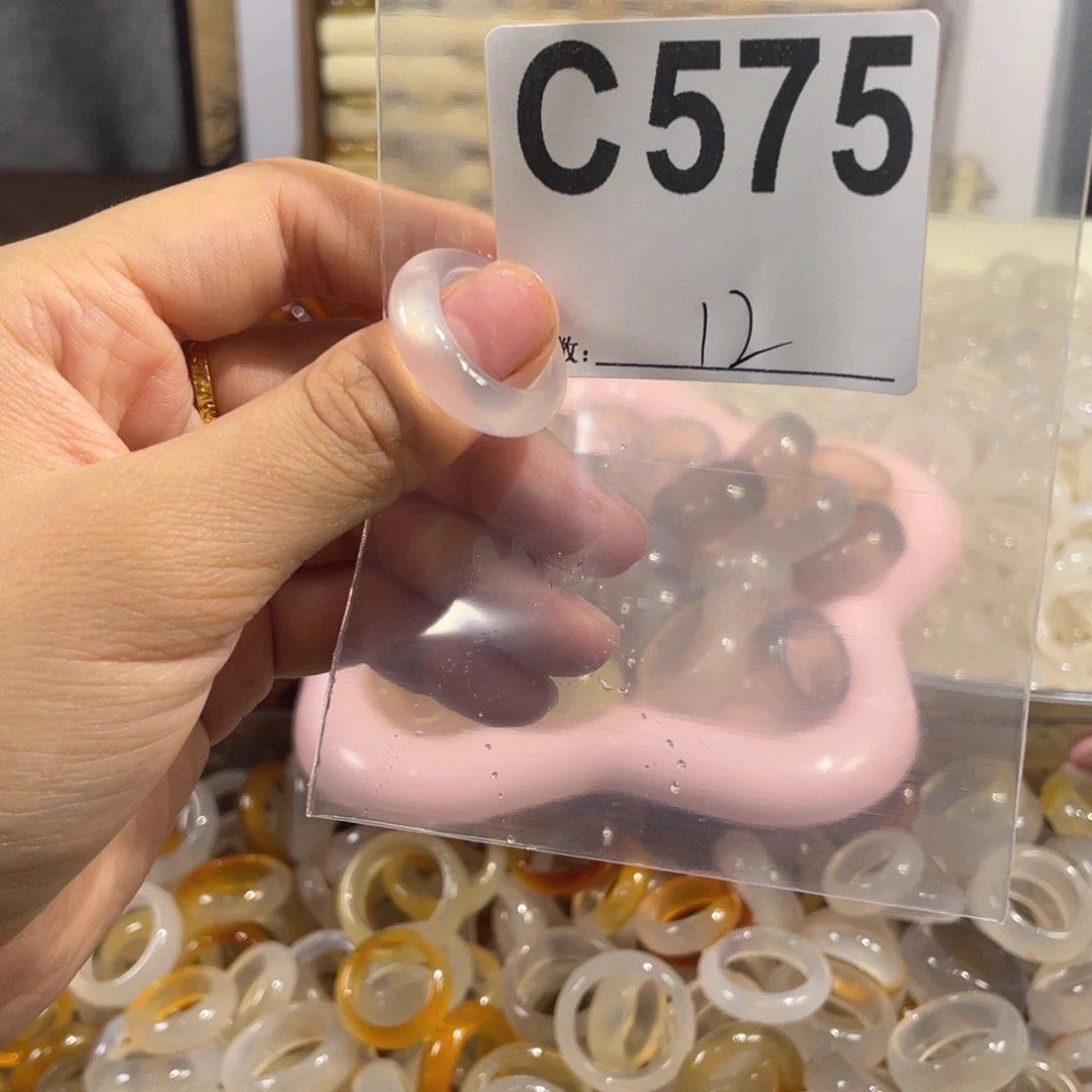 未镶嵌戒指玛瑙/玉髓575