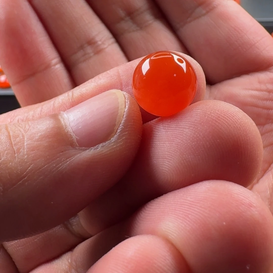 南红玛瑙圆珠11.5未镶嵌