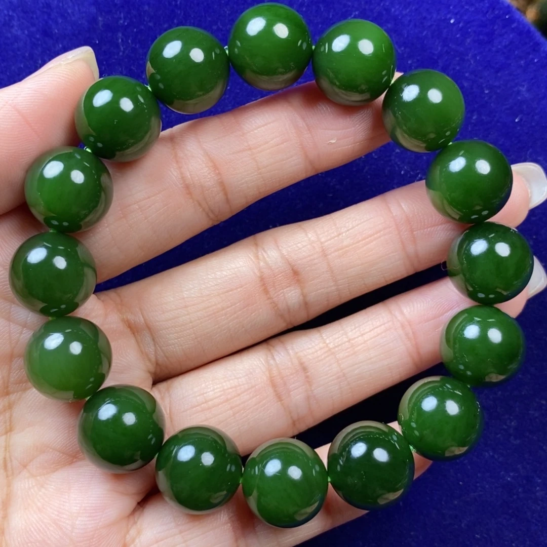 3***9和田玉未镶嵌手链