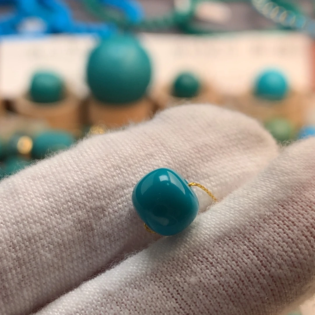 绿松石未镶嵌绿松石7.9mm