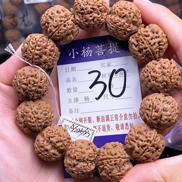 手串金刚菩提22.5/23铁骨双龙
