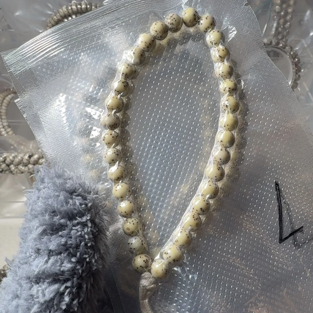 星月菩提手串龙蛋月手持同枝