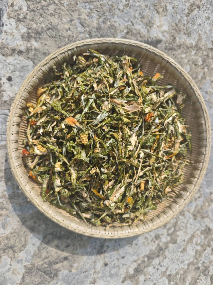 农家自种自晒干青辣椒250g