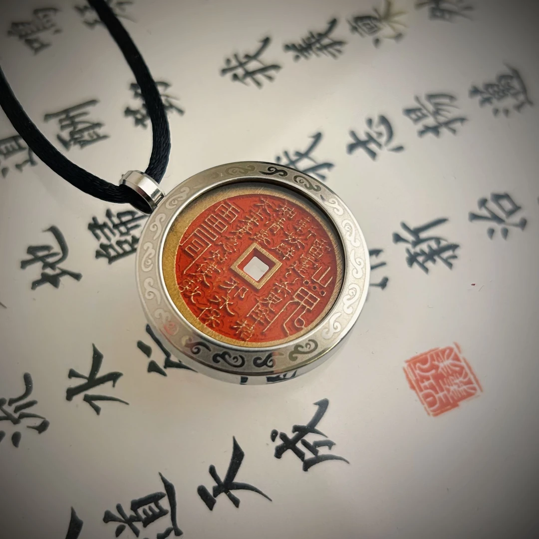 黄铜吊坠 乙巳蛇年新中式古风做旧经典素款小众创意国风吊坠