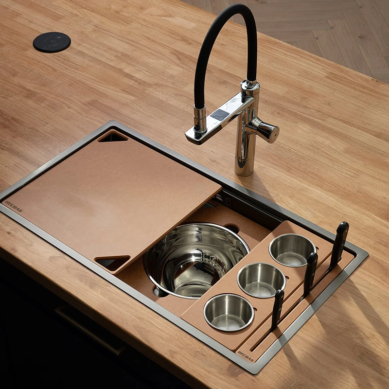 贝克巴斯全木纤维菜板+刀架