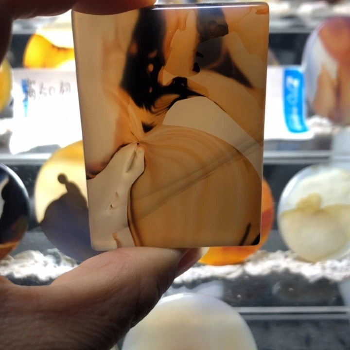 合金玛瑙/玉髓珠宝奇石110