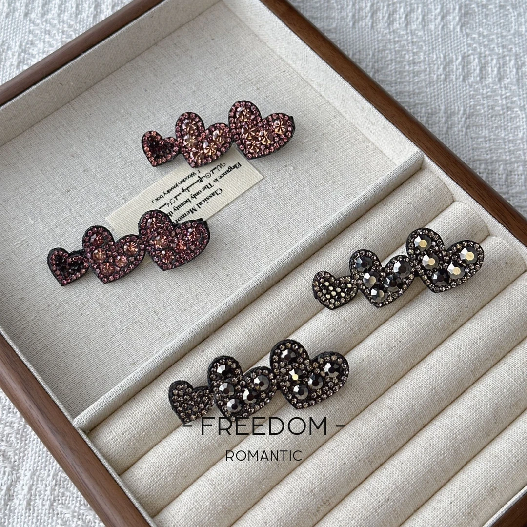 FR【一见倾心一字夹6cm】25201百搭韩系发饰发卡头饰时尚饰品简约