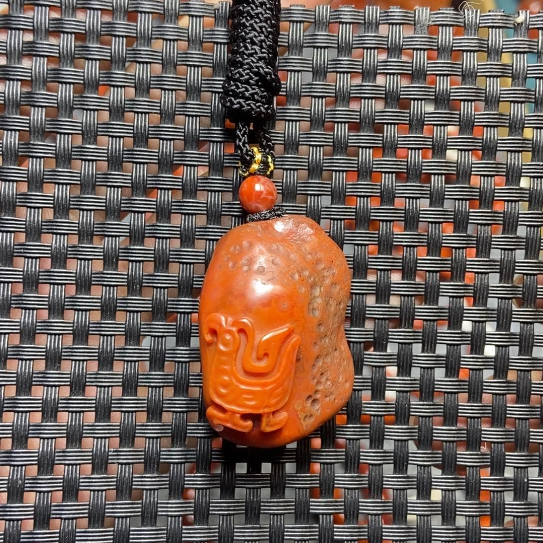 吊坠(不含链)未镶嵌南红玛瑙