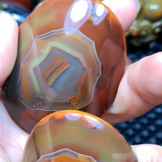 玛瑙/玉髓套链未镶嵌寒*