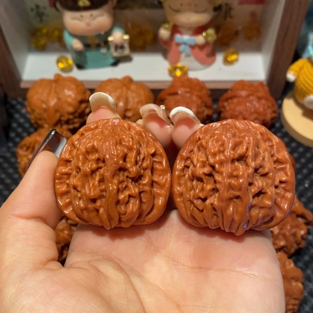 吊坠桃核40.6四座楼，0035