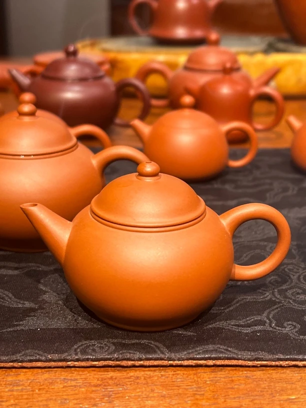 鸡蛋黄水平，70毫升，潮州手拉壶