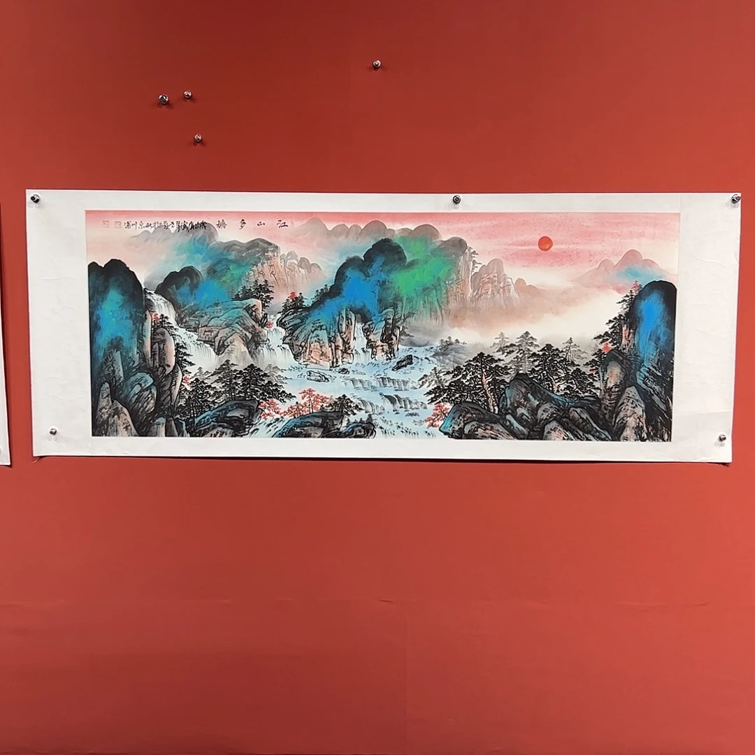 国画李川浦画家作品