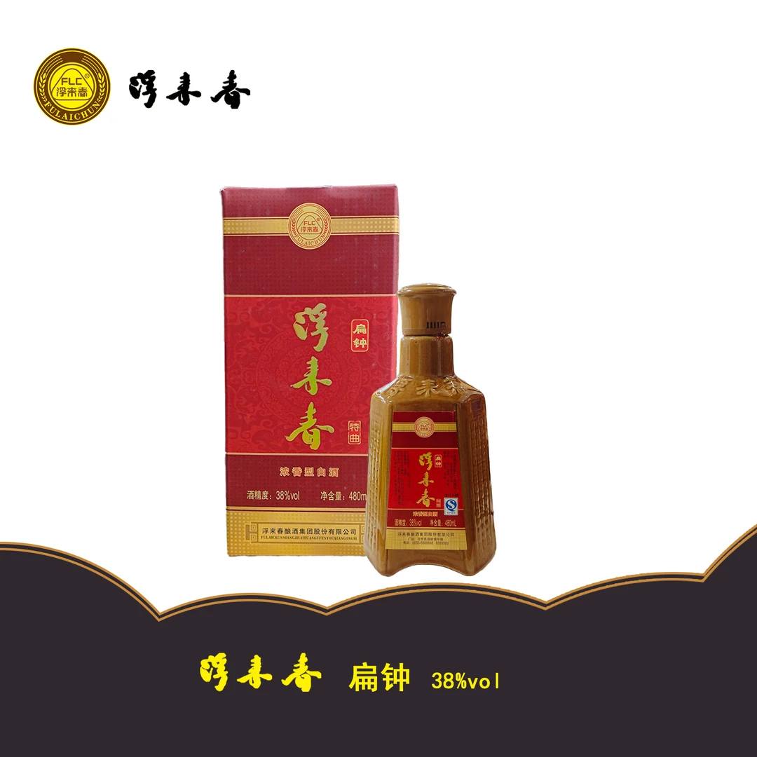 fulaichun/浮来春38度浮来春扁钟酒