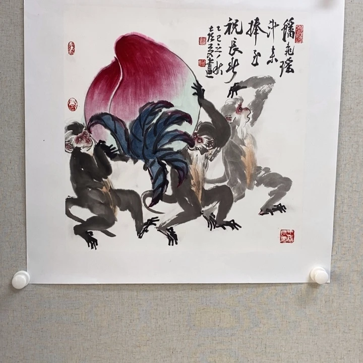 国画亲笔手绘原创