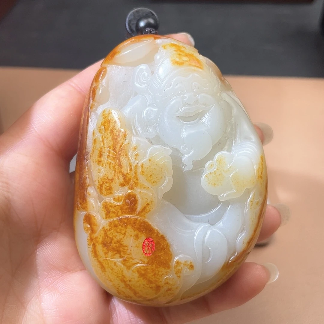 和田玉颈饰未镶嵌A7 