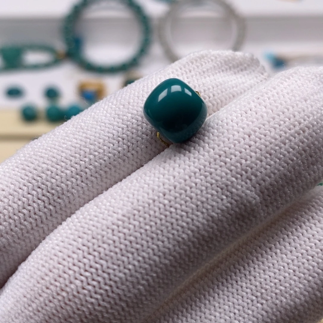 绿松石未镶嵌珠宝奇石老型9.5mm