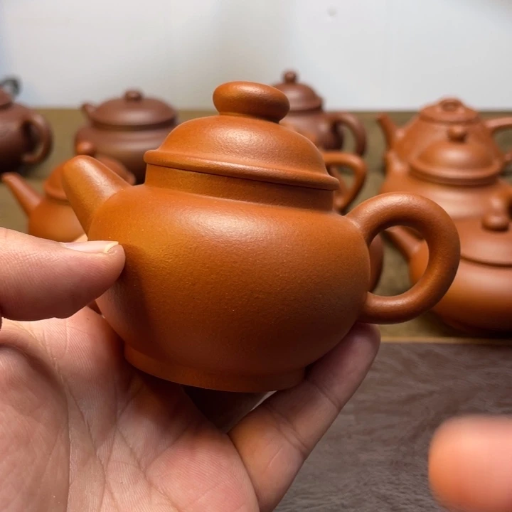 茶壶紫砂半手巨轮