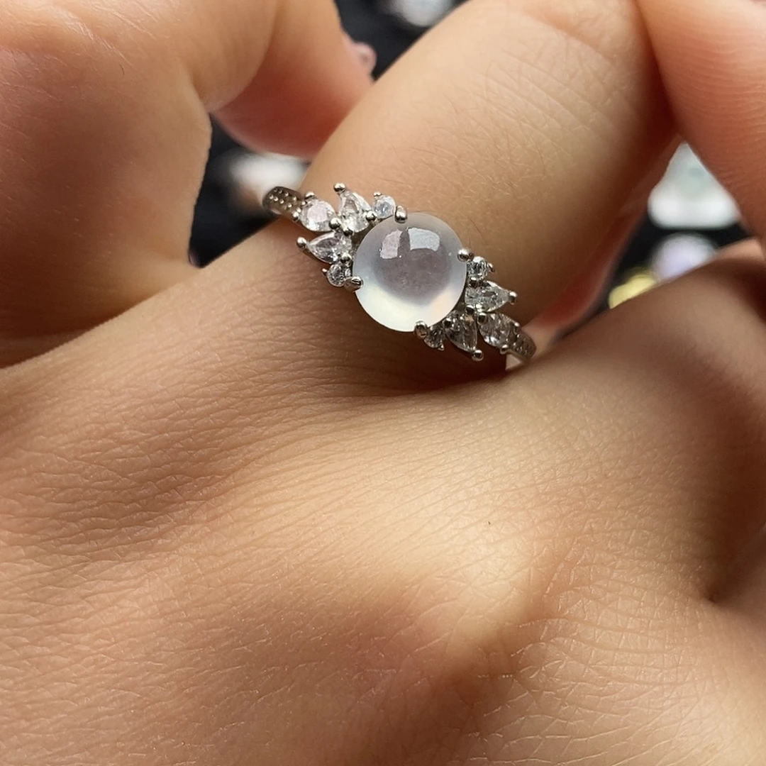 翡翠未镶嵌戒指翡翠