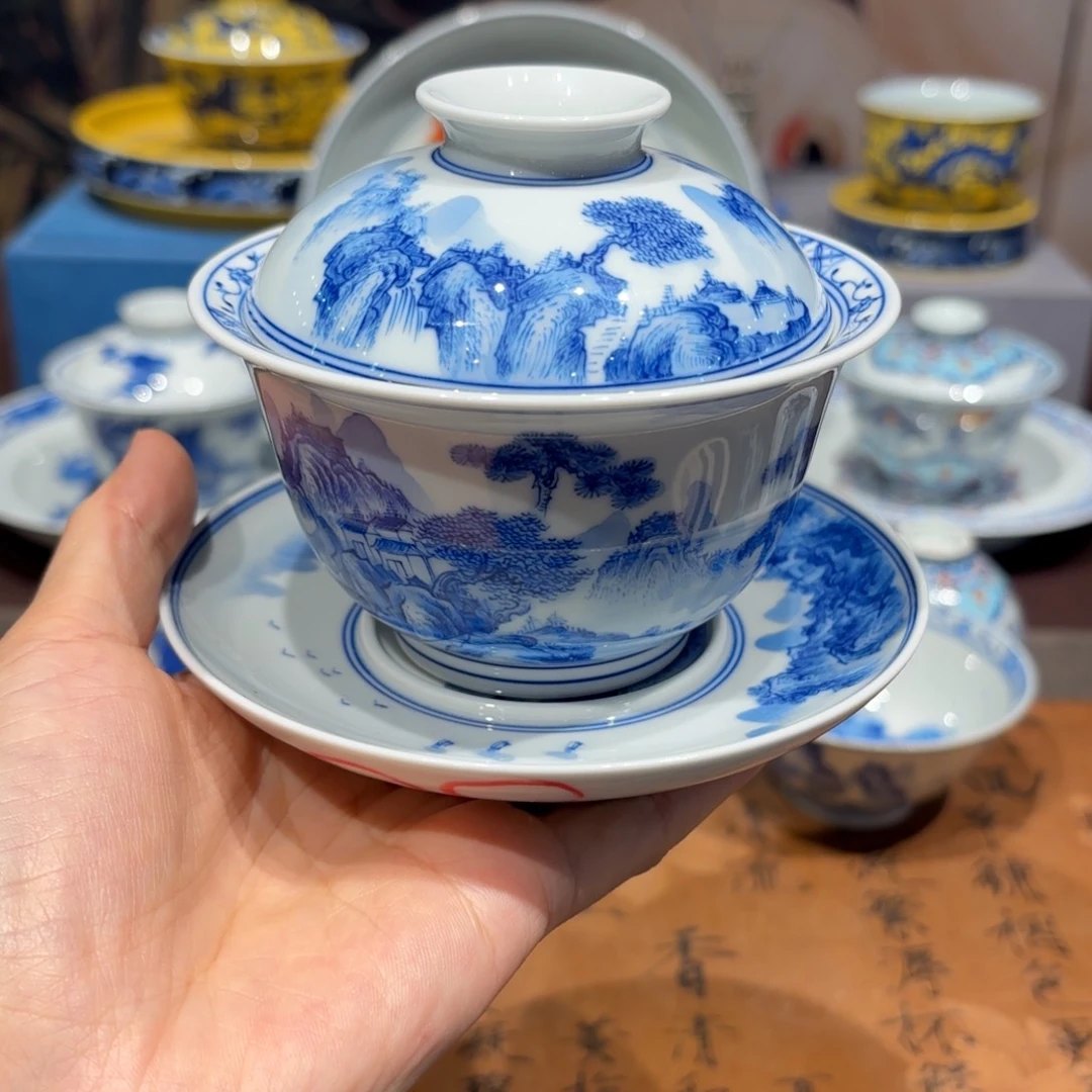 手工手绘陶瓷茶具