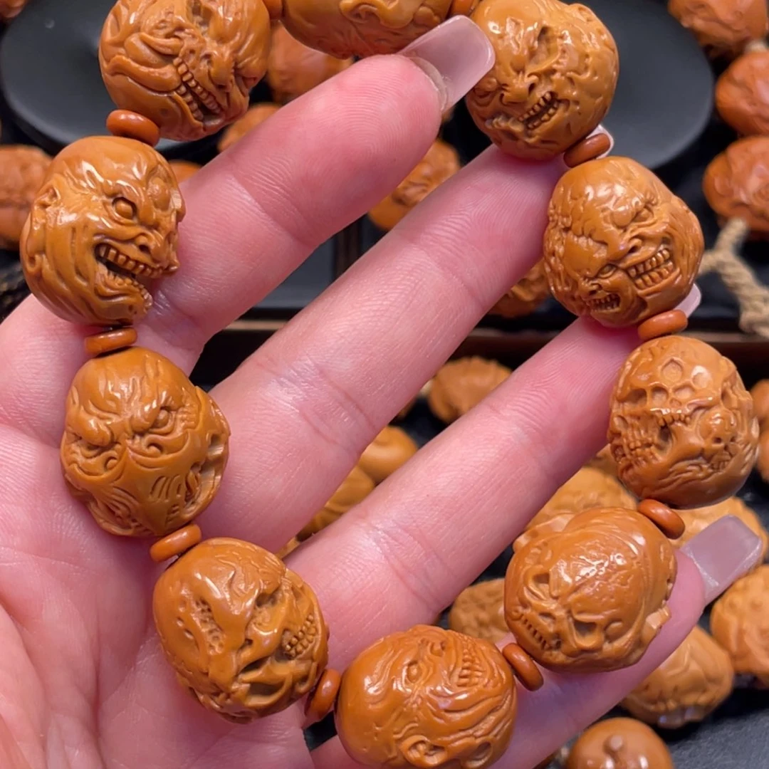 橄榄核手串/手链恶僧向死而生手工制作工艺