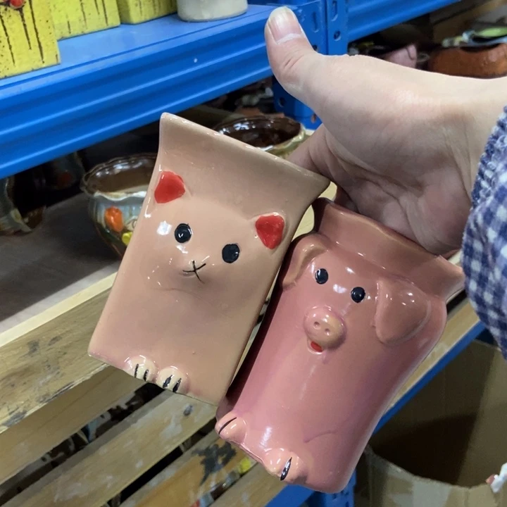 陶瓷花盆单场满9.9发8*12微瑕