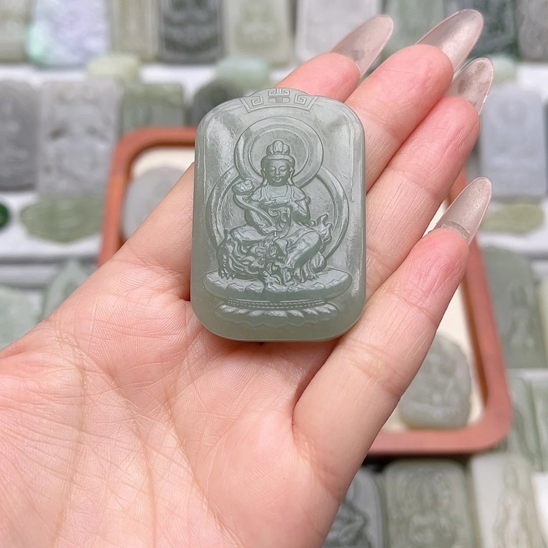 和田玉颈饰未镶嵌Z*