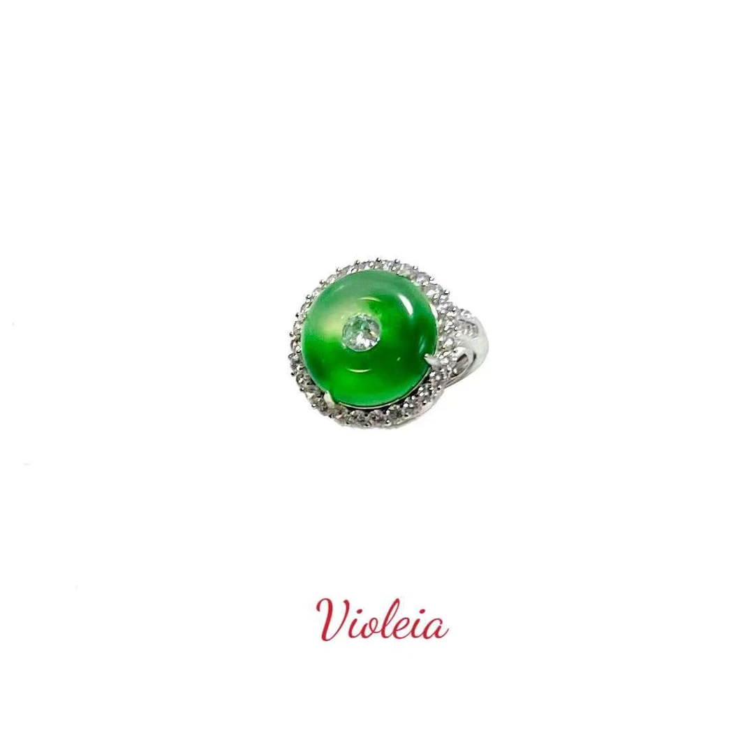铜合金戒指 【木槿怡人】Violeia 高级轻奢百搭戒指~W008