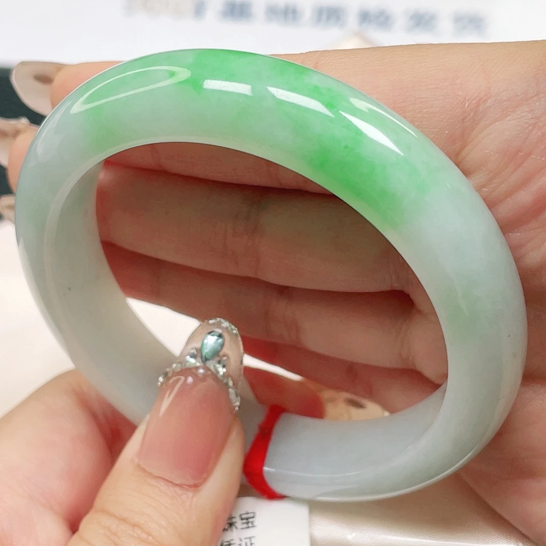 未镶嵌手镯翡翠圈口5657