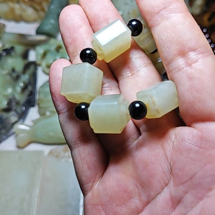 和田玉未镶嵌颈饰1****1